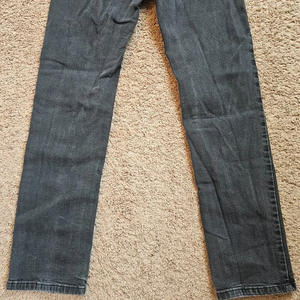 Levis 514 Jeans Mens Tag 29x32 Fit 28x29 Black Straight Denim Dark Wash Stretch - Picture 13 of 13